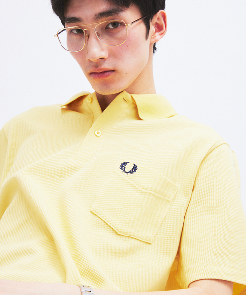ポロシャツ FRED PERRY / フレッドペリー 別注 ポケット ポロ シャツ メンズの画像