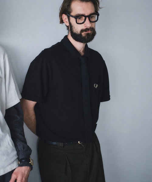 FRED PERRY（フレッドペリー） ポロシャツ 半袖 別注 ポケット ポロ