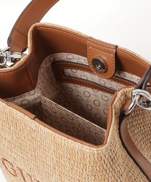 GUESS【未使用】ゲス ハンドバッグ ショルダーバッグ ブラウン GUESS（ゲス） ショルダーバッグ バッグ WELLS SHOULDER SATCHEL