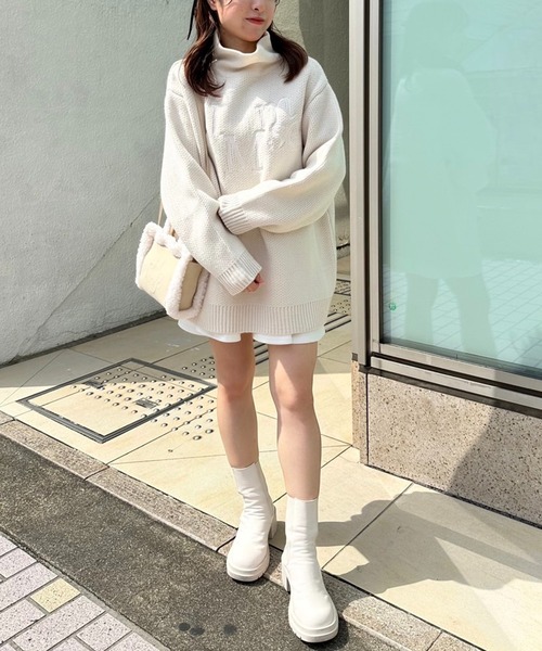 「one after another NICE CLAUP」 ハンドバッグ FREE ブラウン レディース_画像4