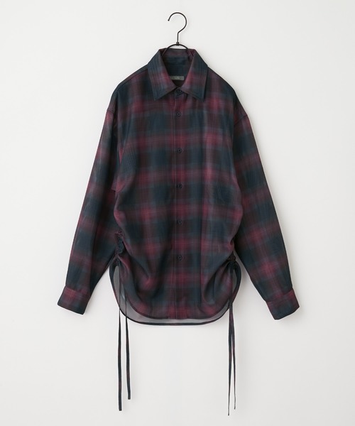 「nui nullu」 長袖シャツ FREE ブラック レディース_画像4