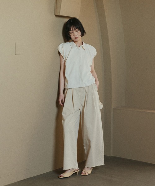 hellam（ヘラム） パンツ 綿ツイルペインターパンツ レディース