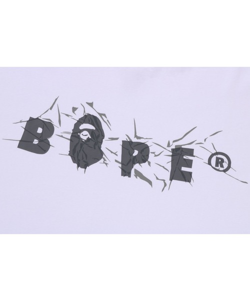 「A BATHING APE」 長袖Tシャツ - ブラック メンズの画像