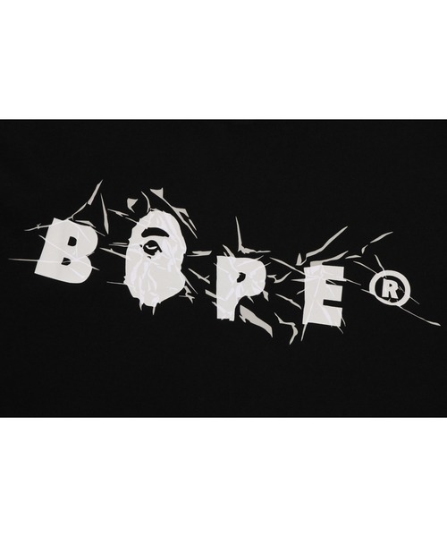 「A BATHING APE」 長袖Tシャツ - ブラック メンズの画像