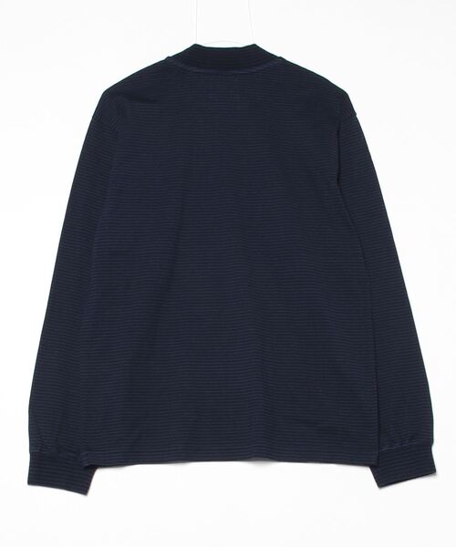 「Yonetomi」 長袖Tシャツ 3 ダークブラウン メンズ_画像2