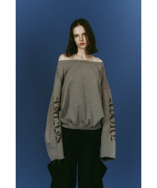 Knuth Marf（クヌースマーフ） トレーナー スウェット off shoulder