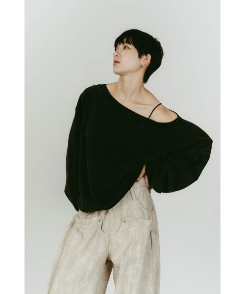 Knuth Marf（クヌースマーフ） トレーナー スウェット off shoulder