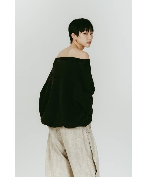 Knuth Marf（クヌースマーフ） トレーナー スウェット off shoulder