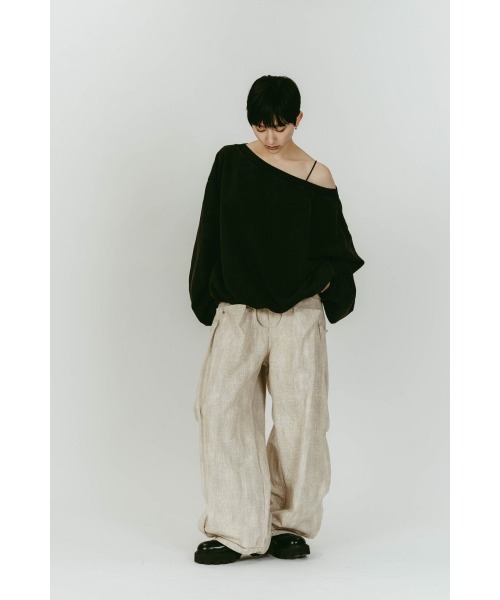 Knuth Marf（クヌースマーフ） トレーナー スウェット off shoulder