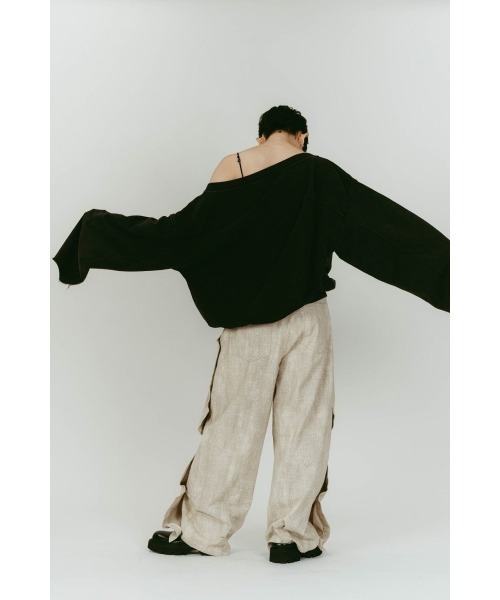 Knuth Marf（クヌースマーフ） トレーナー スウェット off shoulder