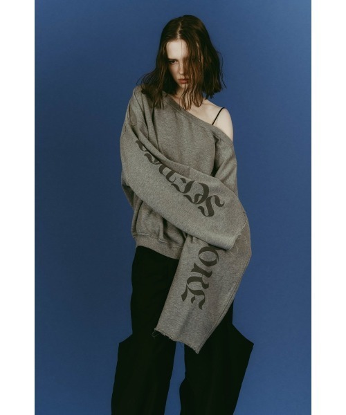Knuth Marf（クヌースマーフ） トレーナー スウェット off shoulder