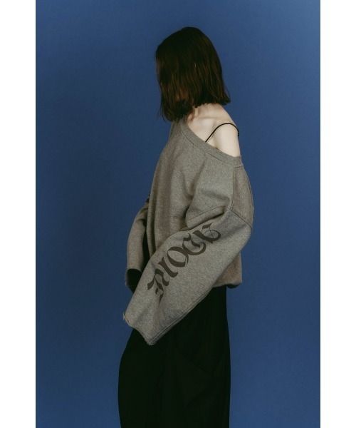 Knuth Marf（クヌースマーフ） トレーナー スウェット off shoulder