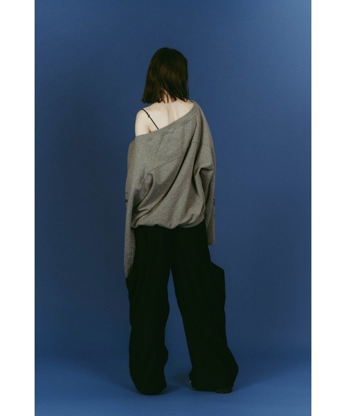 Knuth Marf（クヌースマーフ） トレーナー スウェット off shoulder