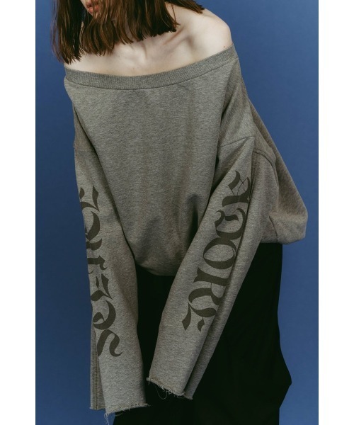 Knuth Marf（クヌースマーフ） トレーナー スウェット off shoulder