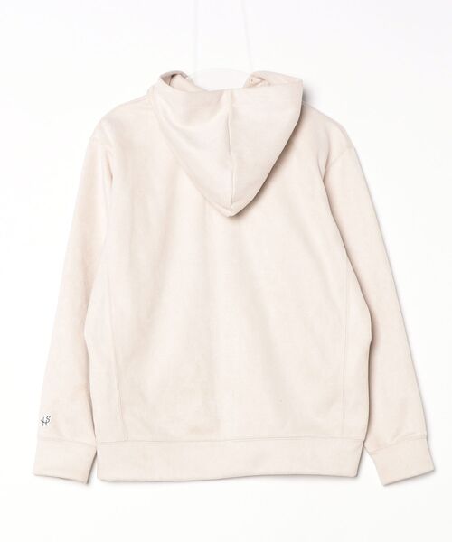「SHIPS」 ジップアップパーカー MEDIUM ベージュ メンズ_画像2