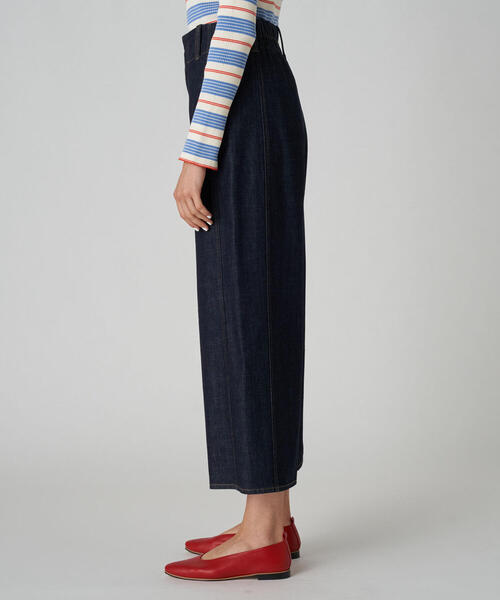 「MACPHEE」 デニムパンツ 32 ブルー レディース