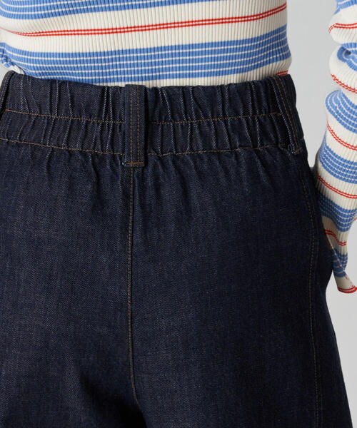 「MACPHEE」 デニムパンツ 32 ブルー レディース