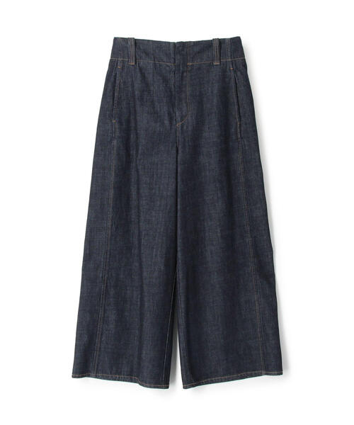 「MACPHEE」 デニムパンツ 32 ブルー レディース