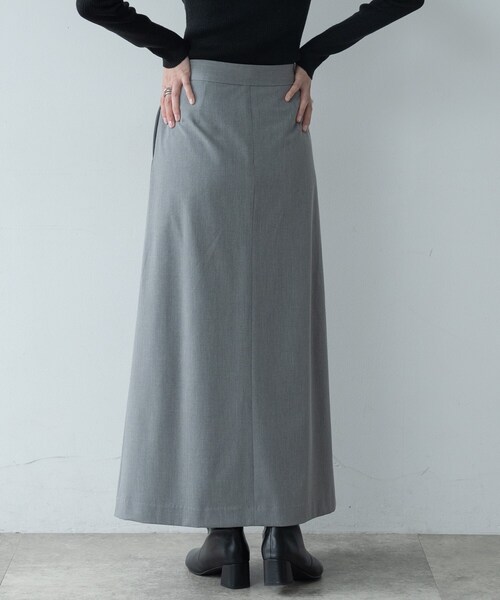 「GALLEST」 ロングスカート 40 ベージュ レディース_画像5