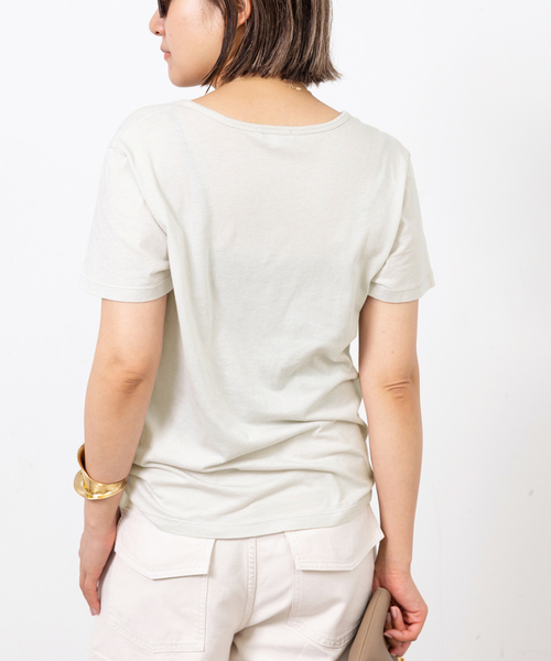 「AGOLDE」 半袖Tシャツ FREE アイボリー レディース_画像3