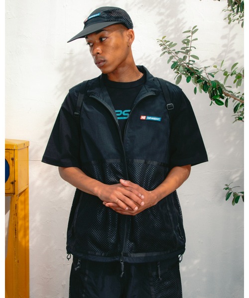 KEBOZ（ケボズ） ベスト ジレ KEBOZ SPORTS NYLON VEST メンズ