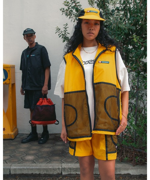 KEBOZ（ケボズ） ベスト ジレ KEBOZ SPORTS NYLON VEST メンズ