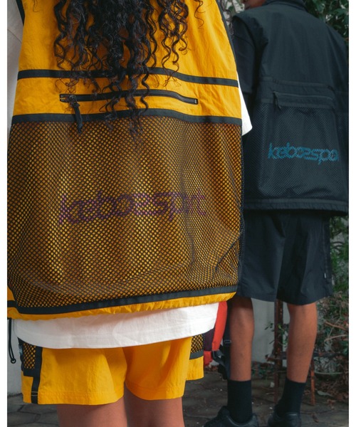 KEBOZ（ケボズ） ベスト ジレ KEBOZ SPORTS NYLON VEST メンズ