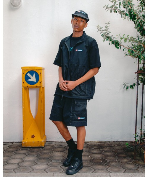 KEBOZ（ケボズ） ベスト ジレ KEBOZ SPORTS NYLON VEST メンズ