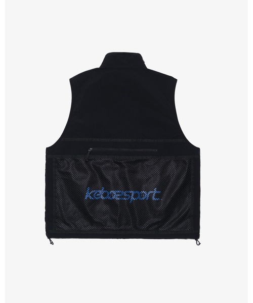 Keboz フィッシングベスト Mサイズ ブラック KEBOZ（ケボズ） ベスト ジレ KEBOZ SPORTS NYLON VEST メンズ