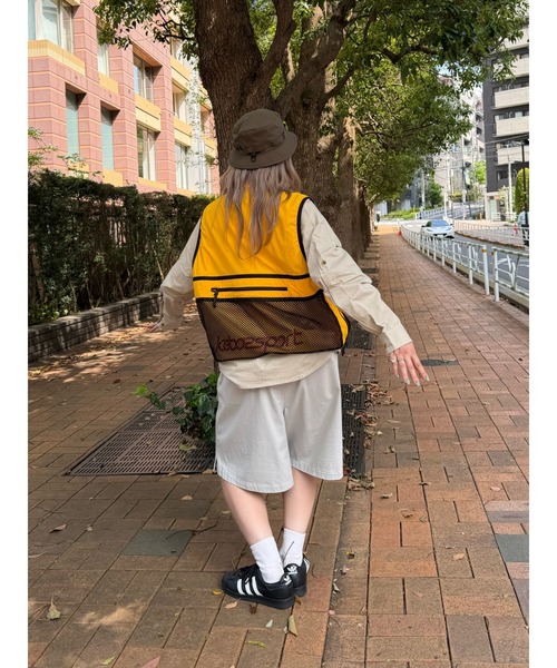 KEBOZ（ケボズ） ベスト ジレ KEBOZ SPORTS NYLON VEST メンズ