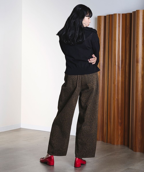 ROSE BUD（ローズバッド） カーディガン FRILL COLLAR CARDIGAN