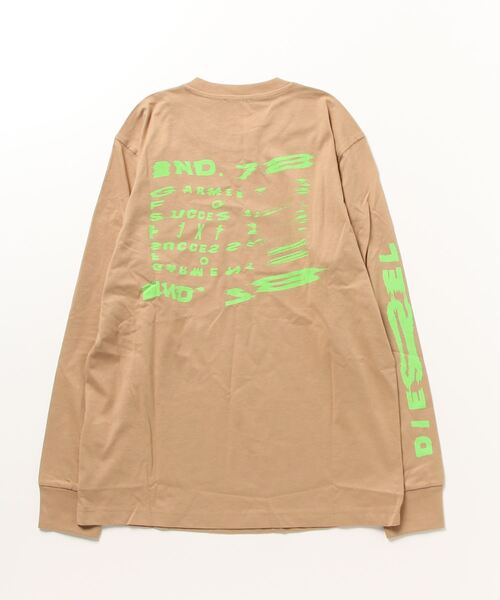 DIESEL（ディーゼル） 長袖Tシャツ LARGE ブラック メンズ : ZOZOTOWN