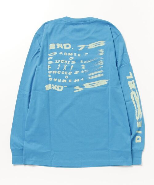 DIESEL（ディーゼル） 長袖Tシャツ LARGE ブラック メンズ : ZOZOTOWN