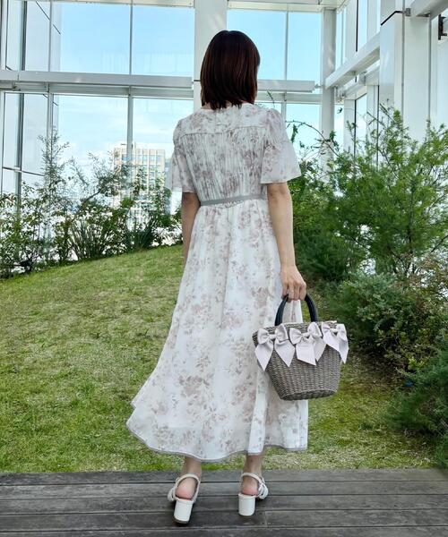 Couture Brooch（クチュール ブローチ） ワンピース 半袖 「洗える