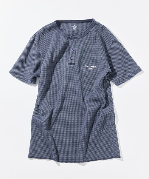 NAUTICA（ノーティカ） ヘンリーネック tシャツ Essentials タイト