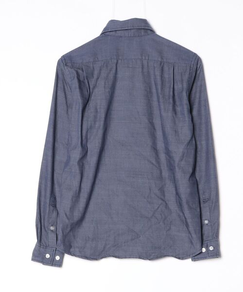 「TETE HOMME」 長袖シャツ SMALL ネイビー メンズ_画像2