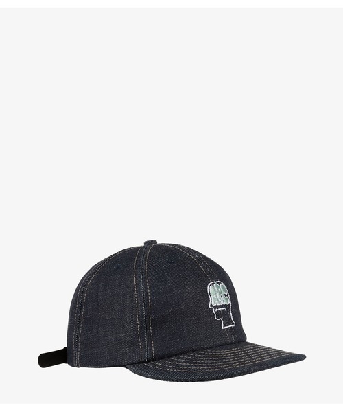 キャップ 帽子 Brain Dead x A.P.C. Denim 6 Panel Cap メンズ レディースの画像