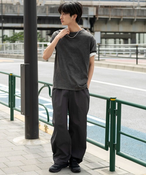 WEGO（ウィゴー） ワイドパンツ パンツ WEGO/「26春夏新作」ナイロン