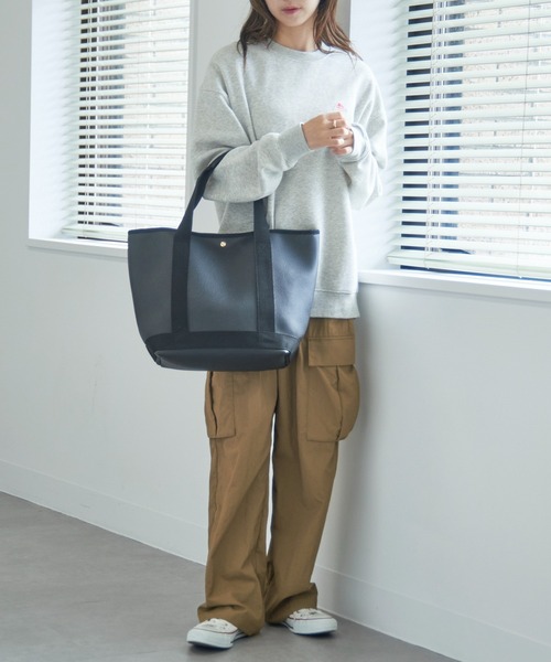 「MAISON BREEZE」 トートバッグ FREE ブラウン レディース_画像7