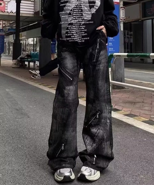 「Ressaca」 デニムパンツ M ブラック メンズ_画像5