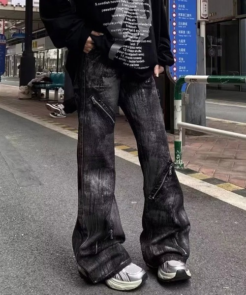 「Ressaca」 デニムパンツ M ブラック メンズ_画像7