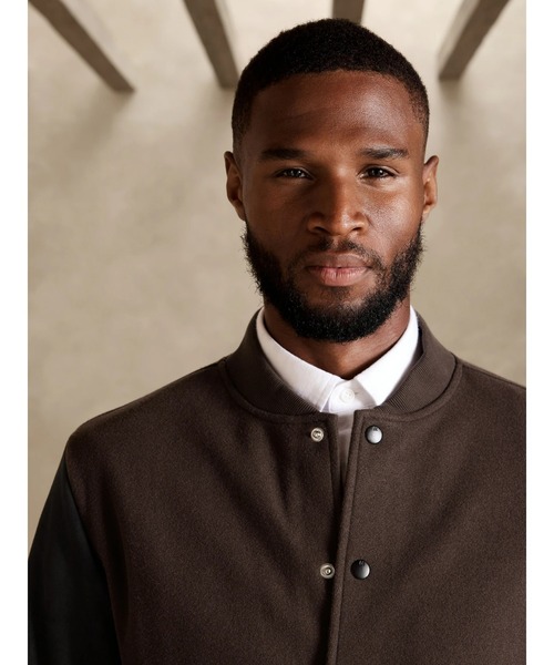 「BANANA REPUBLIC FACTORY STORE」 ジャケット M ブラウン メンズ_画像3