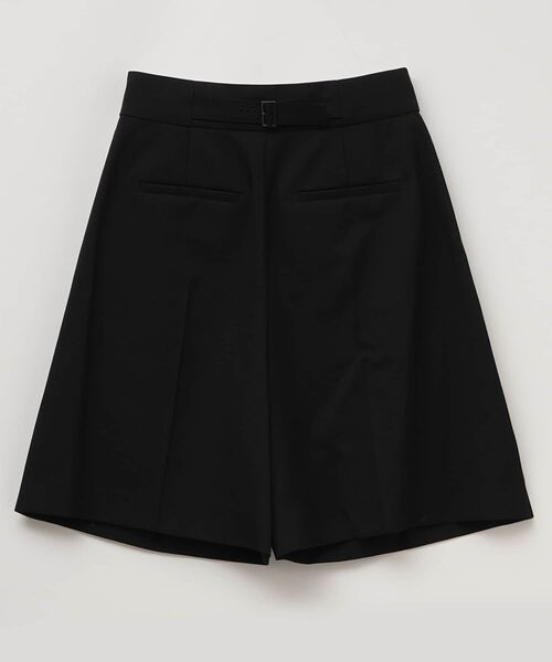 LANVIN en Bleu パンツ ウールツイルショートパンツ レディース