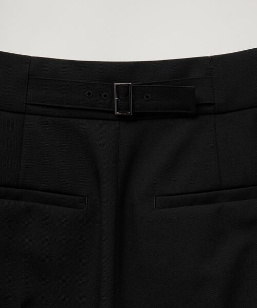 LANVIN en Bleu パンツ ウールツイルショートパンツ レディース