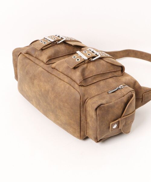 Desigual（デシグアル） ハンドバッグ Multi-pocket buckle hobo bag