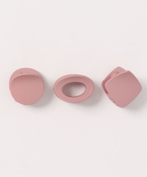 ヘアクリップ F&D : 3セットミニヘアクリップ880円