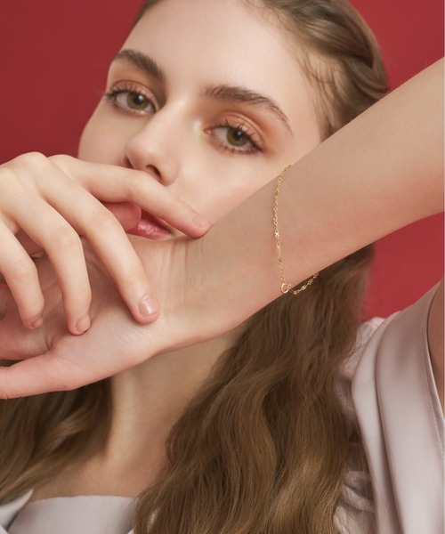 Jewel closet by L&Co. ブレスレット K10 ブレスレット レディース