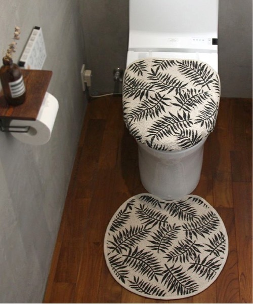 a.depeche（アデペシュ） バス トイレ roll tufted toilet mat 2117