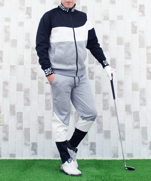 美品 ラッセルノ Russeluno セットアップ ゴルフウェア GOLF