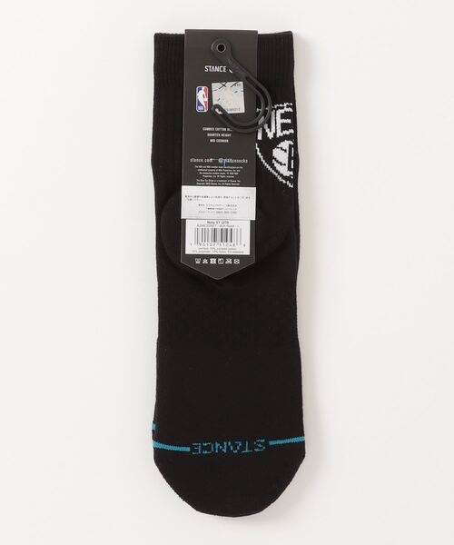 STANCE（スタンス） 靴下 「STANCE/スタンス」NETS ST QTR NBA